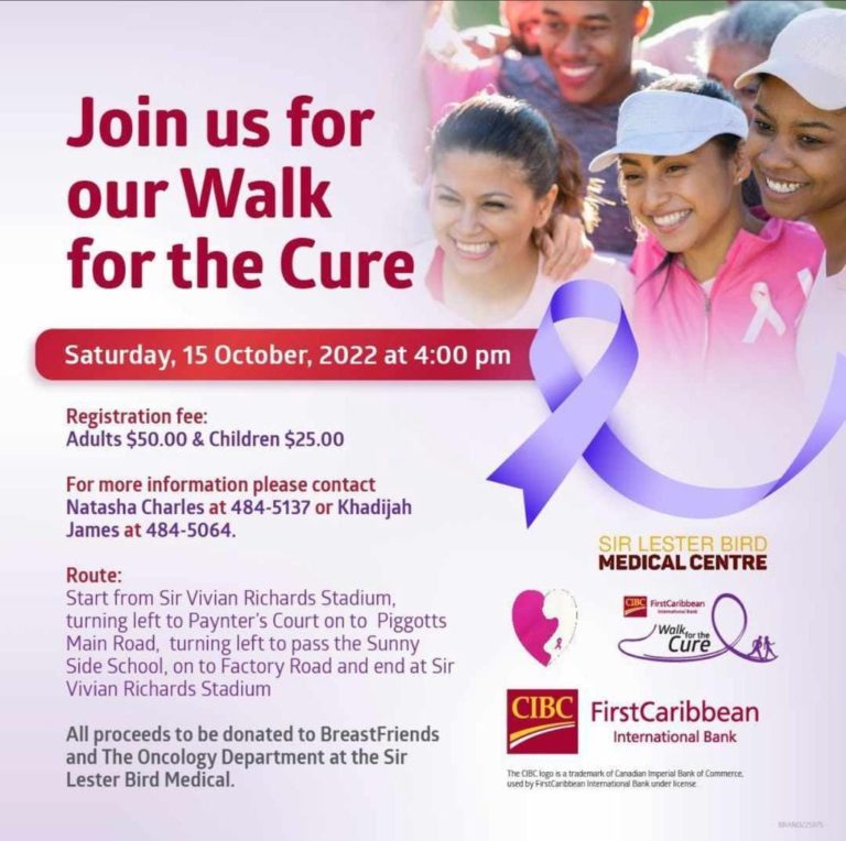 CIBCFirstCaribbean Walk for the Cure Ministry of Health, Wellness