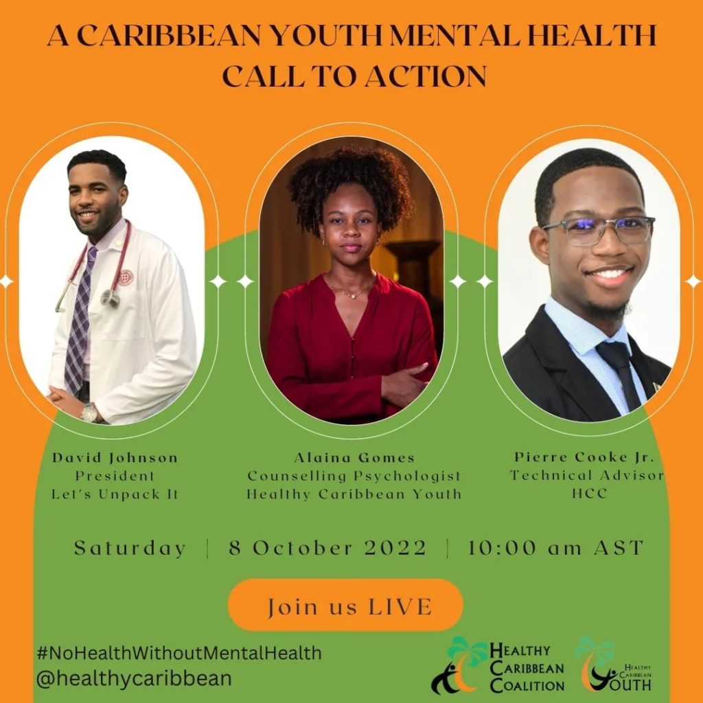 A Caribbean Youth Mental Health Call To Action - Ministry of Health ...