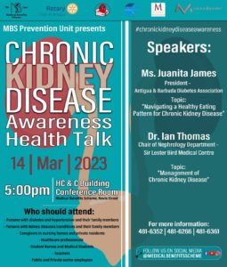 Chronic Kidney Disease Awareness Health Talk - Ministry Of Health ...