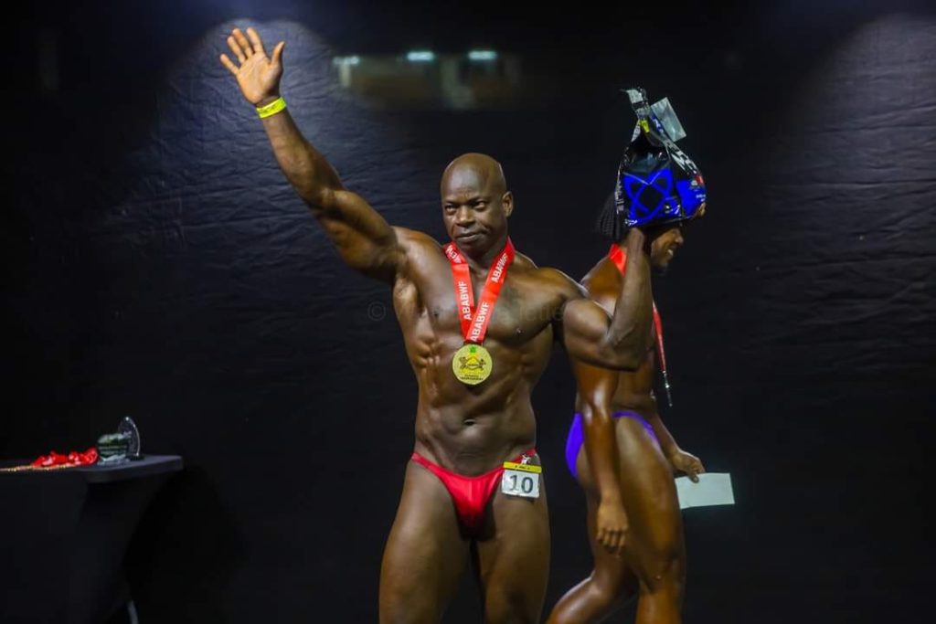 Congratulations to the Ministry of health Fitness Instructor, Tony Phillip on his outstanding performance in the just concluded national bodybuilding championship at the Sir Vivian Richards Stadium