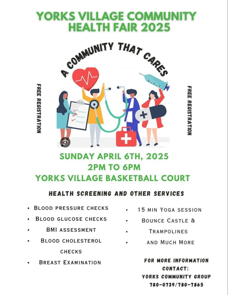 Yorks Village Community Health Fair 2025 – A Community That Cares