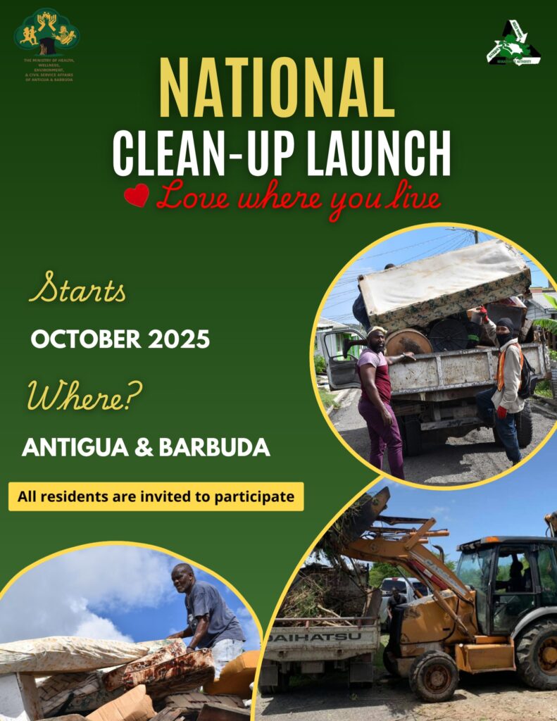 It's time to clean up. Listen out for your scheduled areas. It's the National Clean-Up Launch. ♡ Love where you live♡