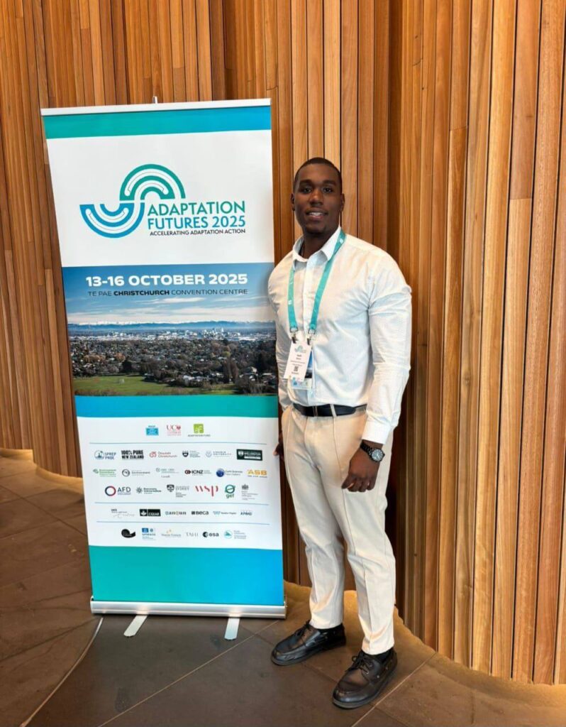 Garth Simon represented Antigua and Barbuda at Adaptation Futures 2025 Conference in New Zealand