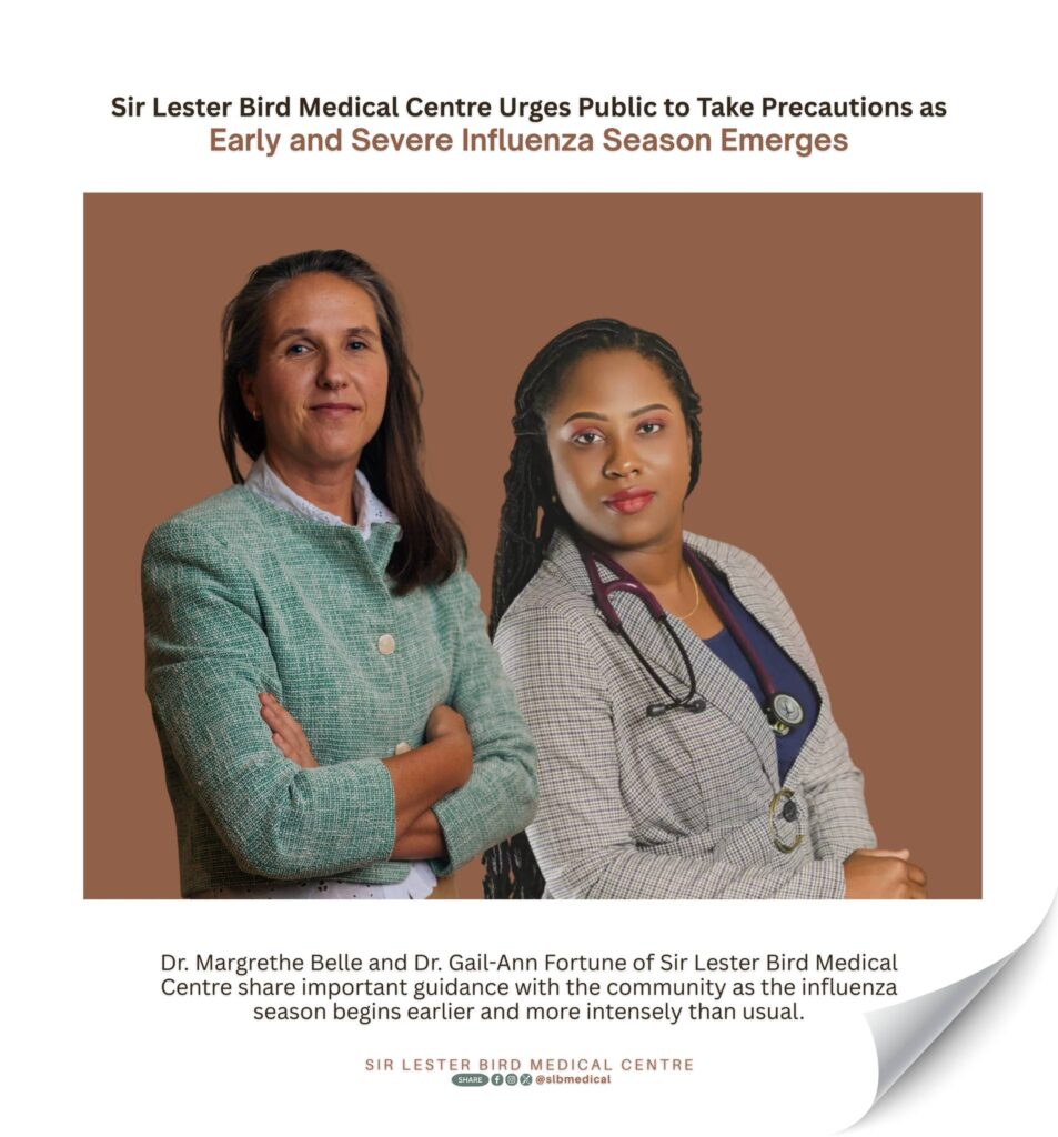 Early and Severe Influenza Surge Prompts Urgent Public Advisory from Sir Lester Bird Medical Centre