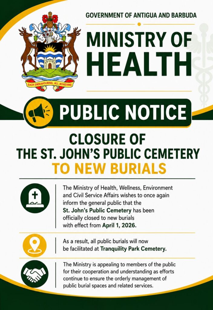 Closure of the St. John’s Public Cemetery to New Burials
